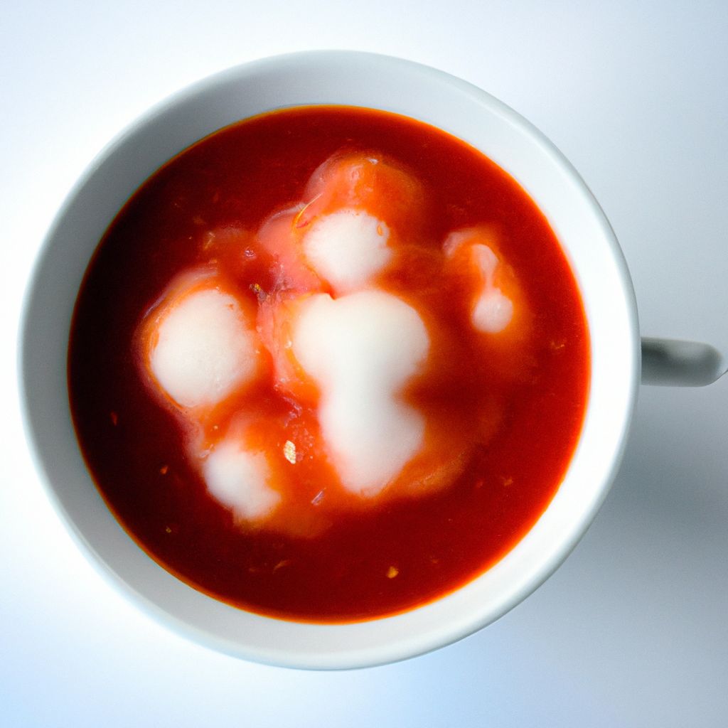 Why does my tomato soup have white spots Vending Business Machine Pro